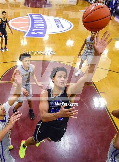 Thumbnail 1 in IMG Academy vs. Montverde Academy (GEICO National Tournament Semifinal) photogallery.