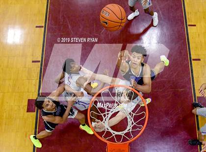 Thumbnail 1 in IMG Academy vs. Montverde Academy (GEICO National Tournament Semifinal) photogallery.