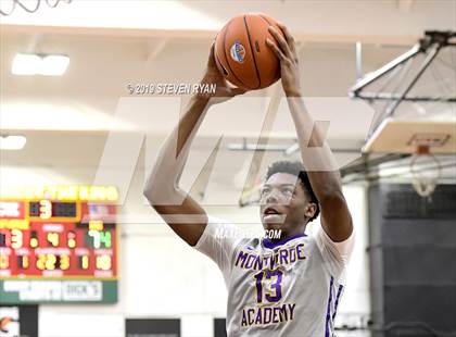 Thumbnail 1 in IMG Academy vs. Montverde Academy (GEICO National Tournament Semifinal) photogallery.