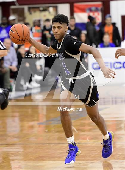 Thumbnail 1 in IMG Academy vs. Montverde Academy (GEICO National Tournament Semifinal) photogallery.