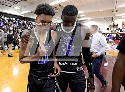 Thumbnail 3 in IMG Academy vs. Montverde Academy (GEICO National Tournament Semifinal) photogallery.
