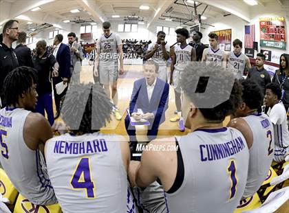 Thumbnail 3 in IMG Academy vs. Montverde Academy (GEICO National Tournament Semifinal) photogallery.