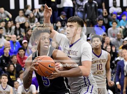 Thumbnail 2 in IMG Academy vs. Montverde Academy (GEICO National Tournament Semifinal) photogallery.