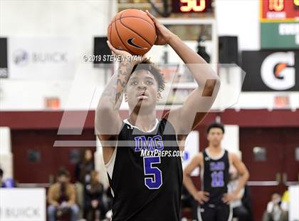 Thumbnail 1 in IMG Academy vs. Montverde Academy (GEICO National Tournament Semifinal) photogallery.