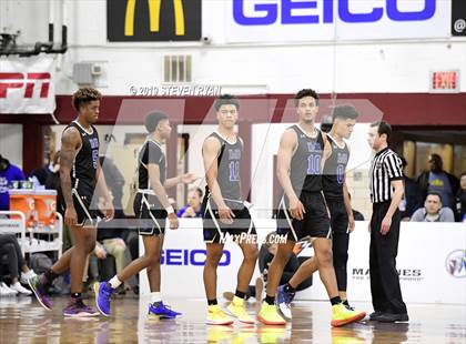 Thumbnail 2 in IMG Academy vs. Montverde Academy (GEICO National Tournament Semifinal) photogallery.