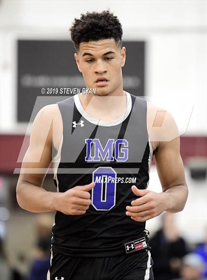 Thumbnail 3 in IMG Academy vs. Montverde Academy (GEICO National Tournament Semifinal) photogallery.