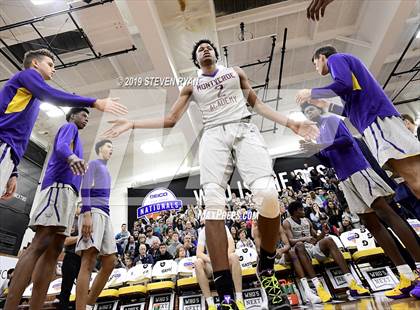 Thumbnail 2 in IMG Academy vs. Montverde Academy (GEICO National Tournament Semifinal) photogallery.