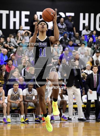 Thumbnail 1 in IMG Academy vs. Montverde Academy (GEICO National Tournament Semifinal) photogallery.