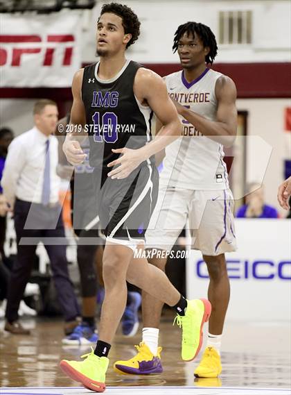 Thumbnail 1 in IMG Academy vs. Montverde Academy (GEICO National Tournament Semifinal) photogallery.