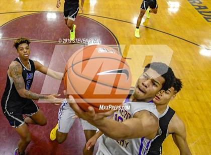 Thumbnail 3 in IMG Academy vs. Montverde Academy (GEICO National Tournament Semifinal) photogallery.