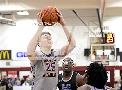 Thumbnail 1 in IMG Academy vs. Montverde Academy (GEICO National Tournament Semifinal) photogallery.