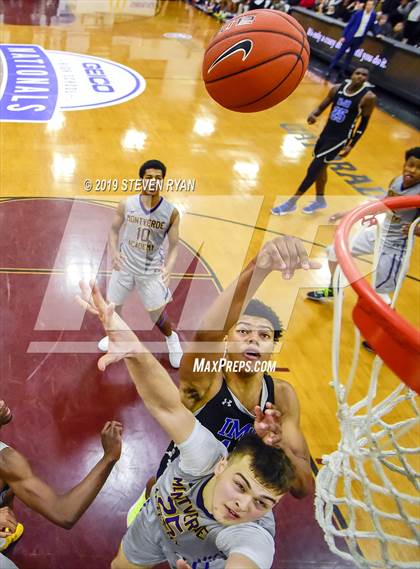 Thumbnail 2 in IMG Academy vs. Montverde Academy (GEICO National Tournament Semifinal) photogallery.