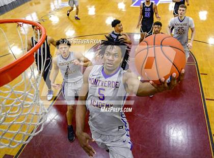 Thumbnail 2 in IMG Academy vs. Montverde Academy (GEICO National Tournament Semifinal) photogallery.