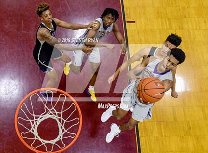 Thumbnail 1 in IMG Academy vs. Montverde Academy (GEICO National Tournament Semifinal) photogallery.