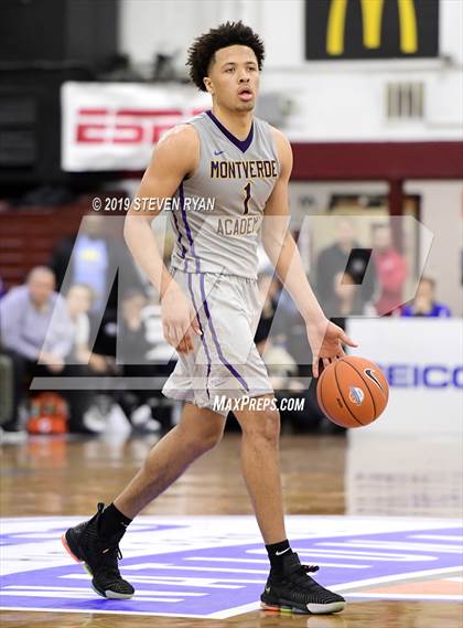 Thumbnail 2 in IMG Academy vs. Montverde Academy (GEICO National Tournament Semifinal) photogallery.