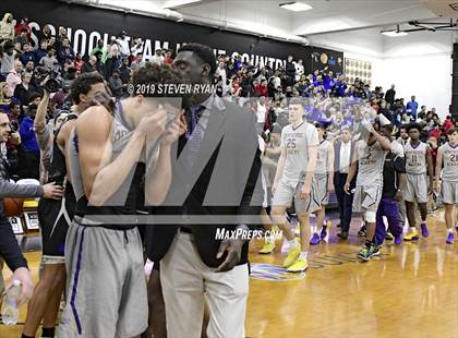 Thumbnail 2 in IMG Academy vs. Montverde Academy (GEICO National Tournament Semifinal) photogallery.