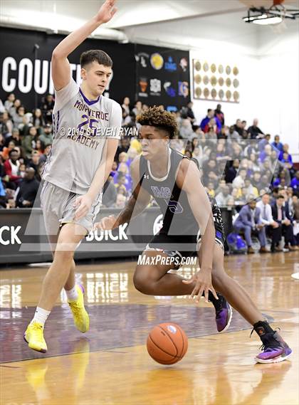 Thumbnail 2 in IMG Academy vs. Montverde Academy (GEICO National Tournament Semifinal) photogallery.