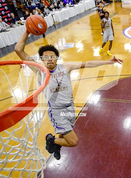 Thumbnail 3 in IMG Academy vs. Montverde Academy (GEICO National Tournament Semifinal) photogallery.