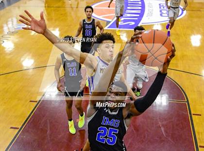 Thumbnail 2 in IMG Academy vs. Montverde Academy (GEICO National Tournament Semifinal) photogallery.