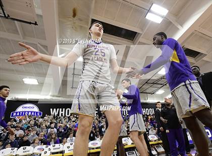 Thumbnail 3 in IMG Academy vs. Montverde Academy (GEICO National Tournament Semifinal) photogallery.