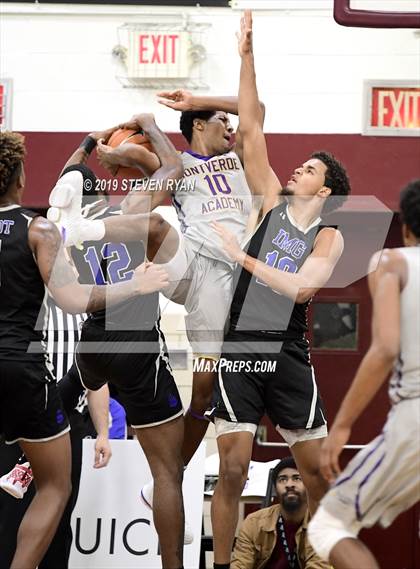 Thumbnail 1 in IMG Academy vs. Montverde Academy (GEICO National Tournament Semifinal) photogallery.