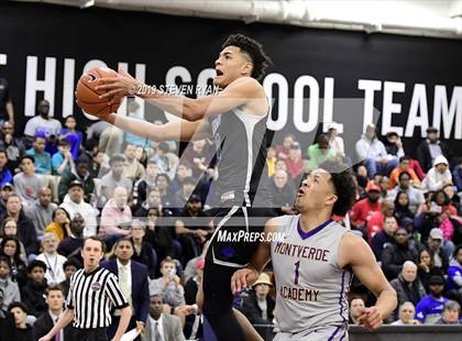 Thumbnail 2 in IMG Academy vs. Montverde Academy (GEICO National Tournament Semifinal) photogallery.