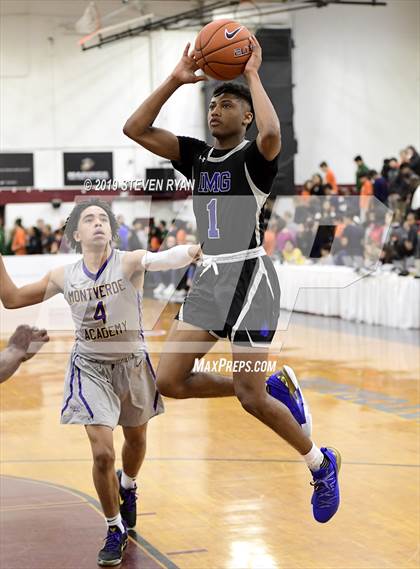 Thumbnail 3 in IMG Academy vs. Montverde Academy (GEICO National Tournament Semifinal) photogallery.