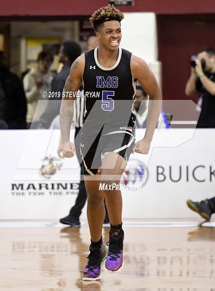 Thumbnail 3 in IMG Academy vs. Montverde Academy (GEICO National Tournament Semifinal) photogallery.