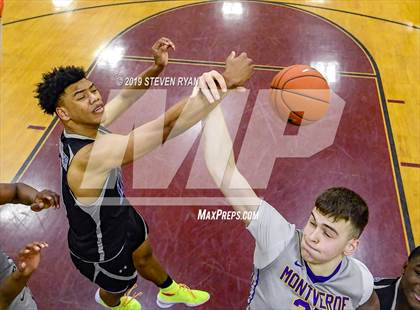 Thumbnail 1 in IMG Academy vs. Montverde Academy (GEICO National Tournament Semifinal) photogallery.