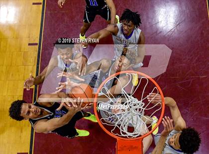 Thumbnail 1 in IMG Academy vs. Montverde Academy (GEICO National Tournament Semifinal) photogallery.