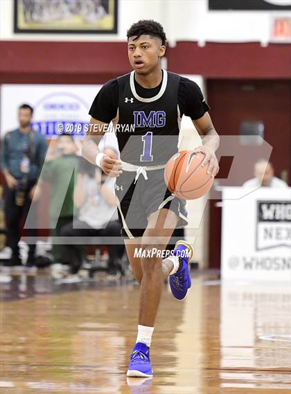 Thumbnail 3 in IMG Academy vs. Montverde Academy (GEICO National Tournament Semifinal) photogallery.