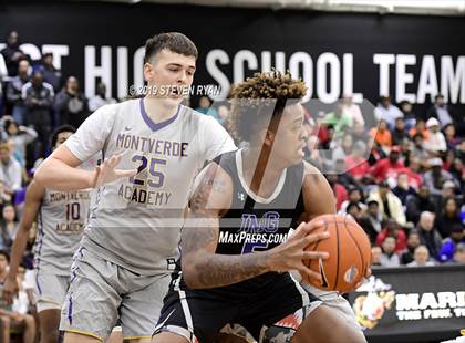 Thumbnail 1 in IMG Academy vs. Montverde Academy (GEICO National Tournament Semifinal) photogallery.