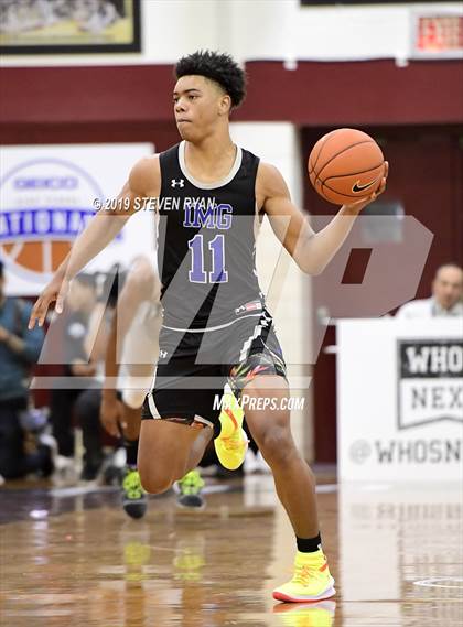 Thumbnail 3 in IMG Academy vs. Montverde Academy (GEICO National Tournament Semifinal) photogallery.
