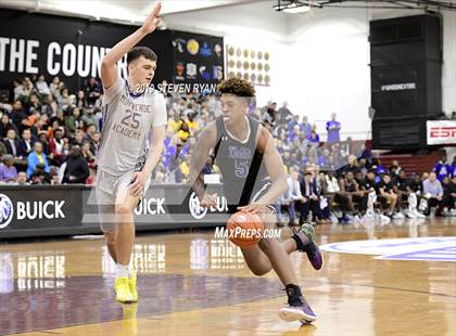 Thumbnail 1 in IMG Academy vs. Montverde Academy (GEICO National Tournament Semifinal) photogallery.