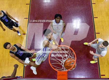 Thumbnail 2 in IMG Academy vs. Montverde Academy (GEICO National Tournament Semifinal) photogallery.