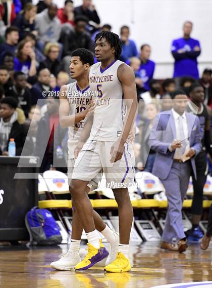 Thumbnail 1 in IMG Academy vs. Montverde Academy (GEICO National Tournament Semifinal) photogallery.