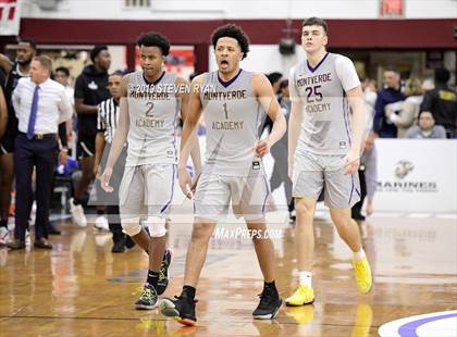 Thumbnail 2 in IMG Academy vs. Montverde Academy (GEICO National Tournament Semifinal) photogallery.