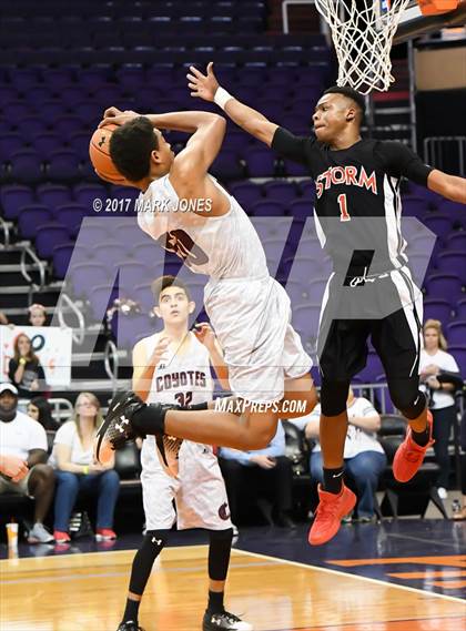 Thumbnail 2 in Desert Heights Prep vs  Imagine Prep-Surprise (CAA D2 Final) photogallery.