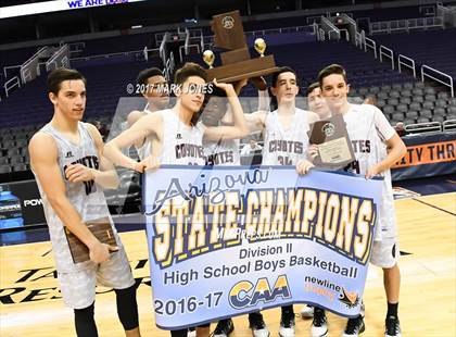 Thumbnail 1 in Desert Heights Prep vs  Imagine Prep-Surprise (CAA D2 Final) photogallery.