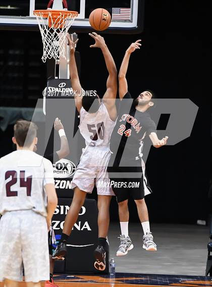 Thumbnail 2 in Desert Heights Prep vs  Imagine Prep-Surprise (CAA D2 Final) photogallery.