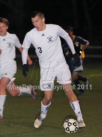Thumbnail 2 in Kennedy @ Wilton (CIAC Class L 1st Round) photogallery.