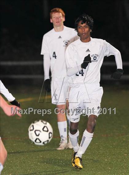 Thumbnail 3 in Kennedy @ Wilton (CIAC Class L 1st Round) photogallery.