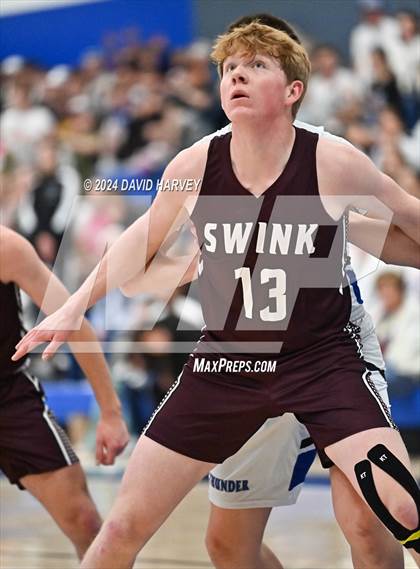 Thumbnail 2 in  Swink vs Denver Christian (CHSAA 2A Sweet 16) photogallery.