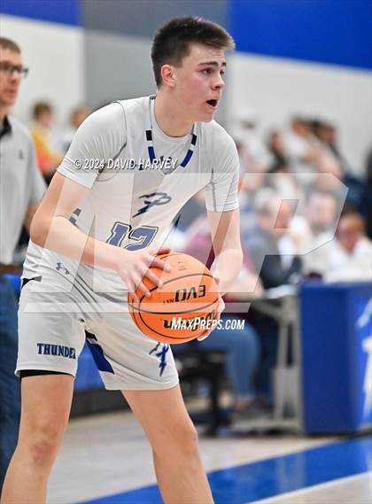 Thumbnail 3 in  Swink vs Denver Christian (CHSAA 2A Sweet 16) photogallery.