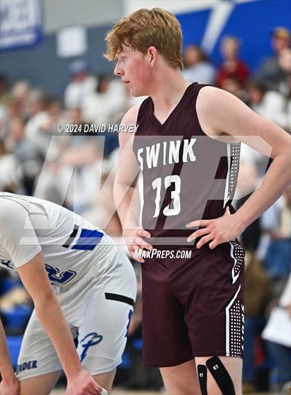 Thumbnail 1 in  Swink vs Denver Christian (CHSAA 2A Sweet 16) photogallery.