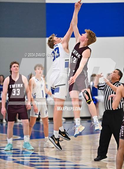 Thumbnail 2 in  Swink vs Denver Christian (CHSAA 2A Sweet 16) photogallery.