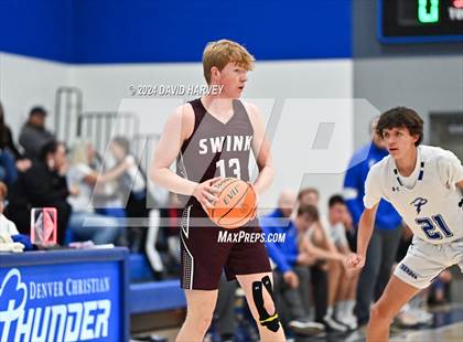 Thumbnail 3 in  Swink vs Denver Christian (CHSAA 2A Sweet 16) photogallery.