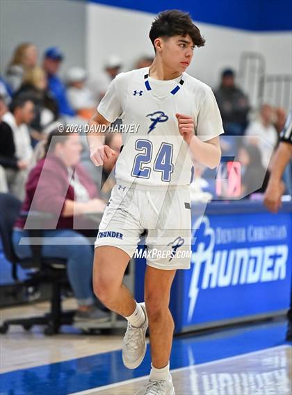 Thumbnail 2 in  Swink vs Denver Christian (CHSAA 2A Sweet 16) photogallery.