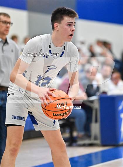 Thumbnail 1 in  Swink vs Denver Christian (CHSAA 2A Sweet 16) photogallery.