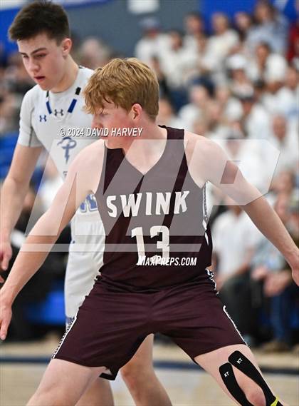 Thumbnail 3 in  Swink vs Denver Christian (CHSAA 2A Sweet 16) photogallery.